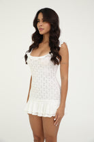 Blossom Dress White