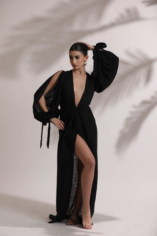 Elora Maxi Dress - Black