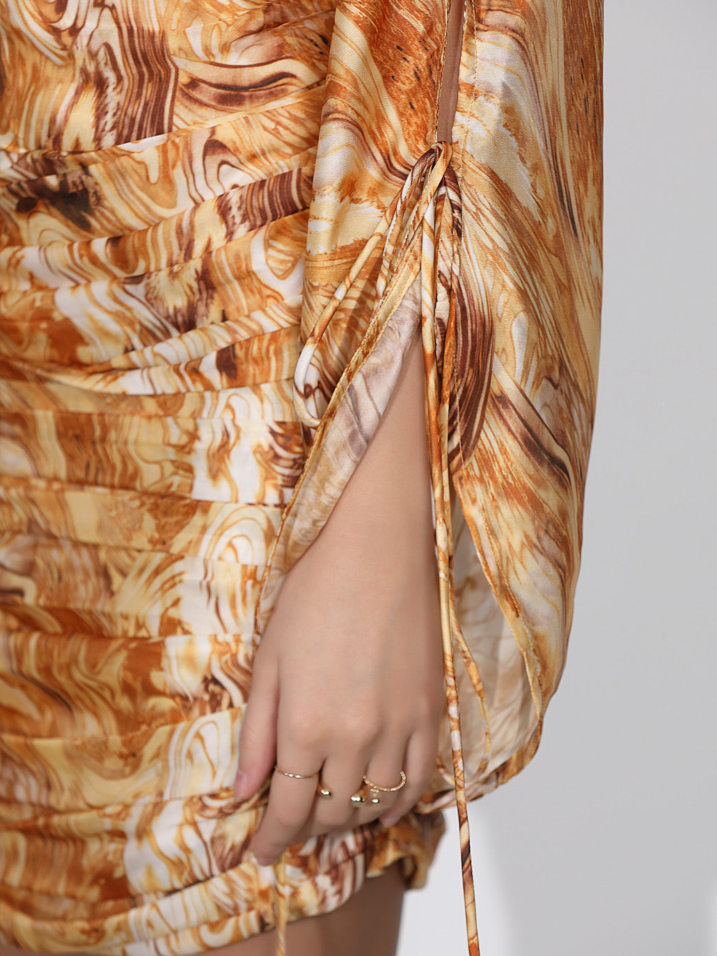 Roxana Dress - Abstract Print