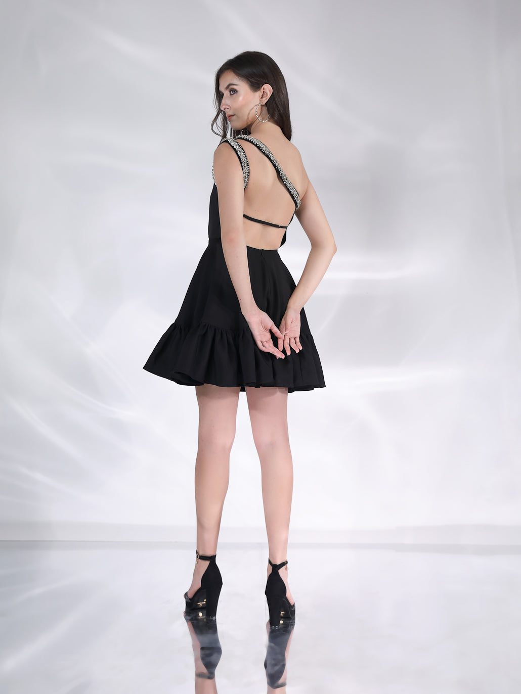 Amelie Mini Dress - Black