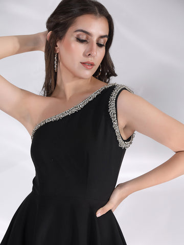 Amelie Mini Dress - Black