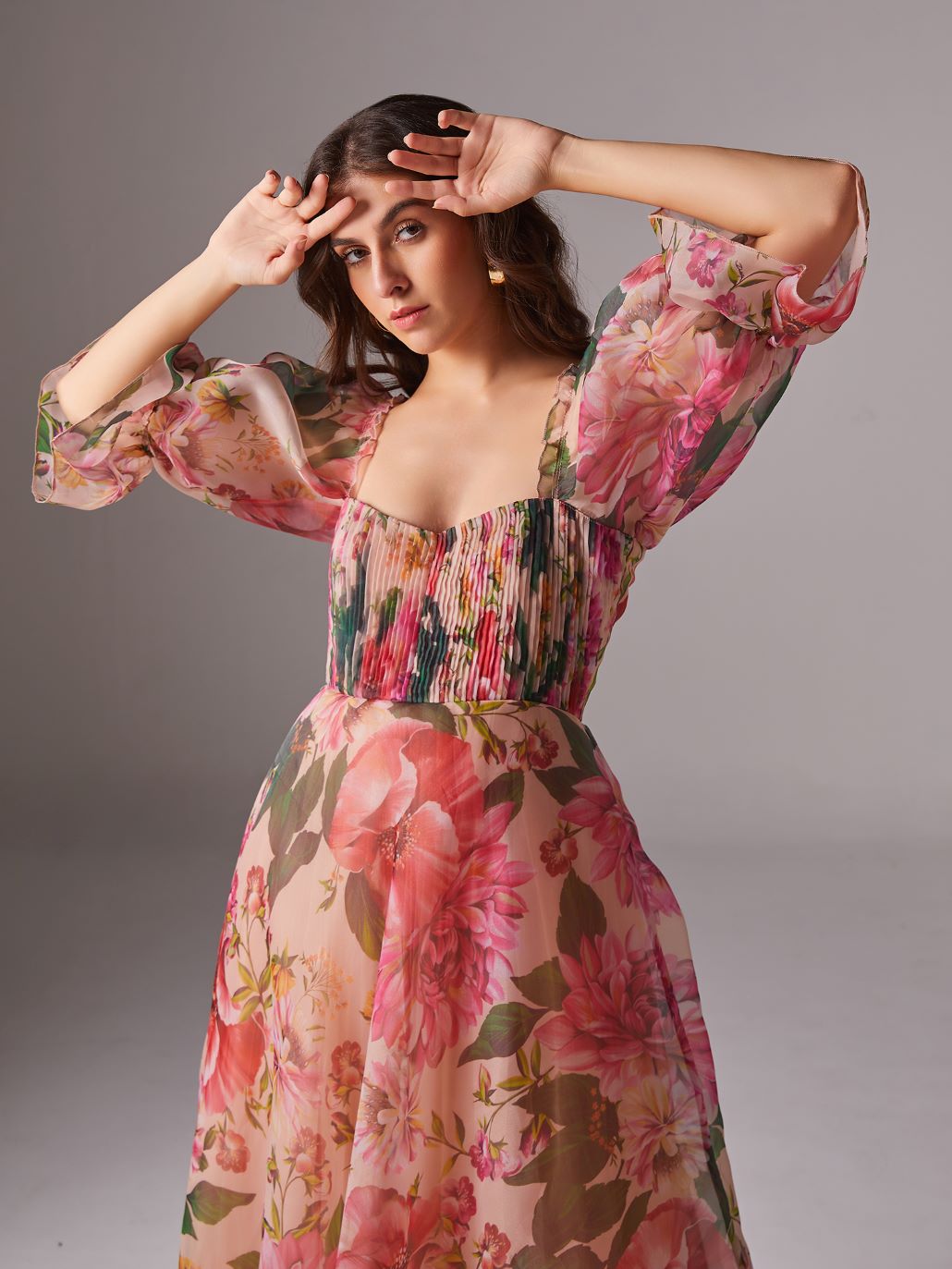 Kyra Maxi Dress - Floral Print