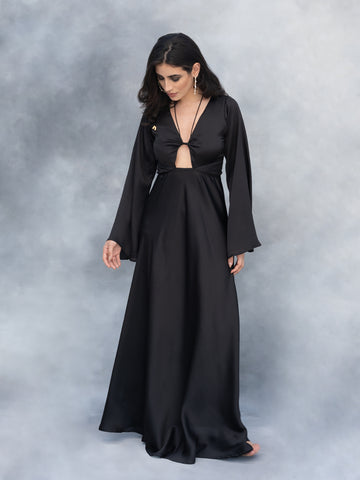 Anna Maxi Dress - Black