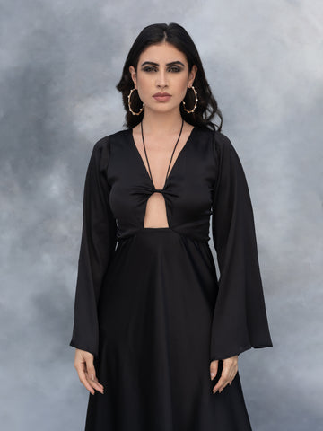 Anna Maxi Dress - Black