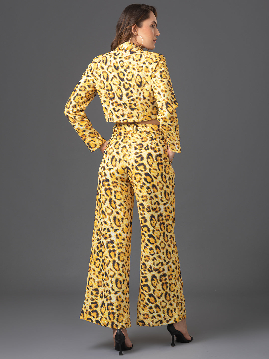 Riley Leopard set - Yellow